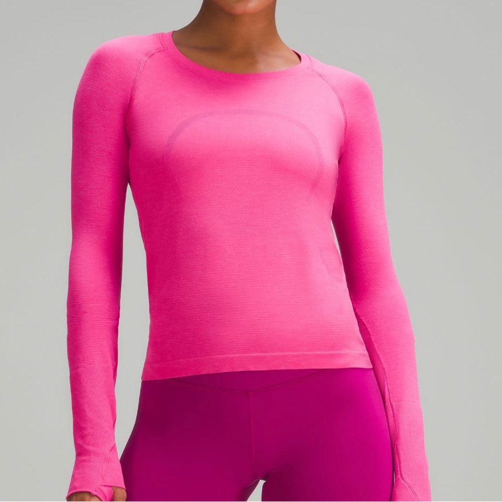 lululemon sonic pink swiftly tech each length!
